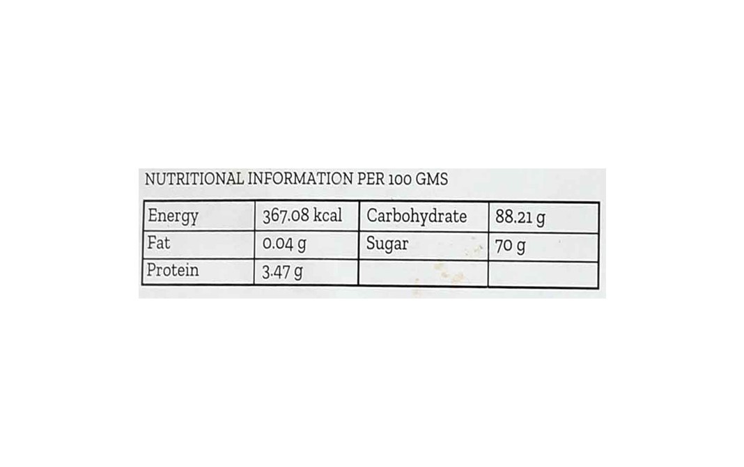 Conscious Food Palm Jaggery Natural    Pack  500 grams